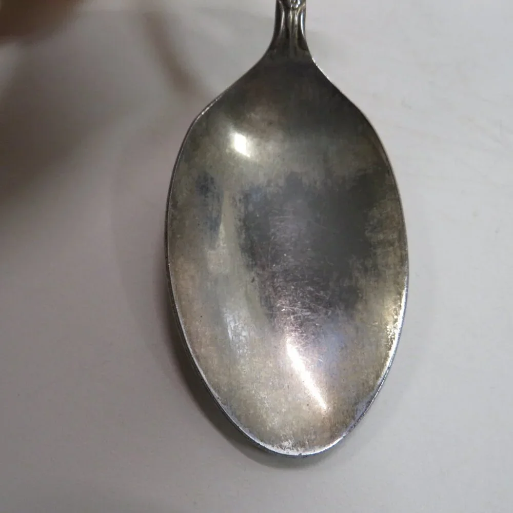 Vintage Large Spoon National Silver Co Norma pat. 8